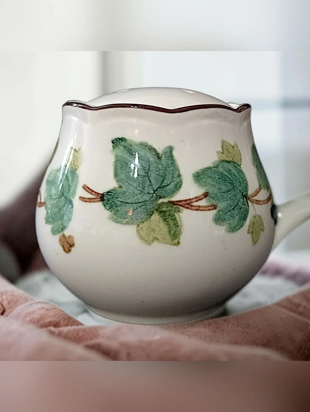 Nikko Greenwood Ivy SINGLE Salt Pepper Shaker Japan Casual‎ Living Replacement